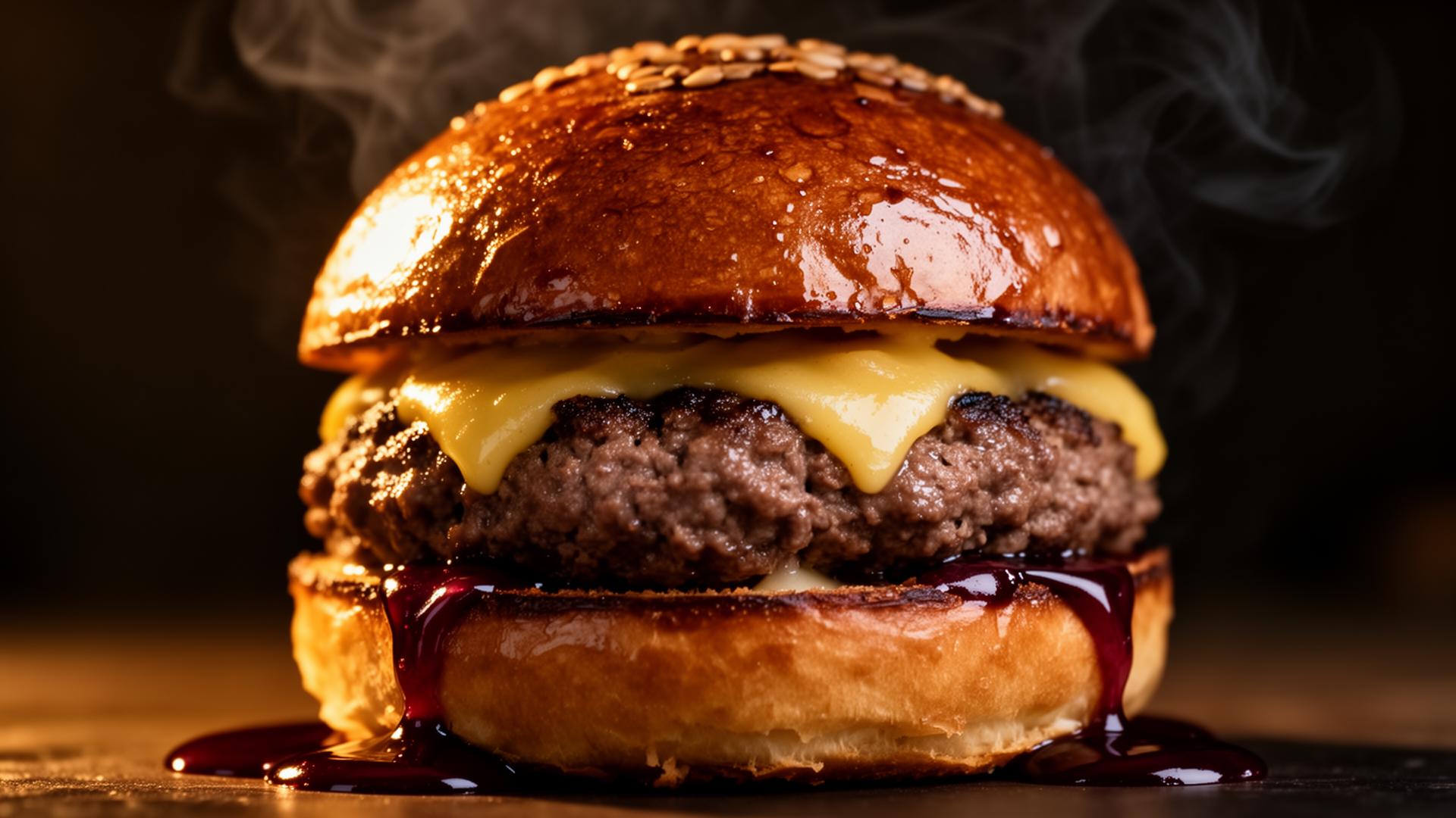 Fluppe Burger — signature shot